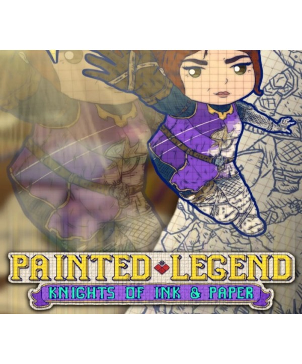 Painted Legend: Knights of Ink & Paper Steam Key GLOBAL